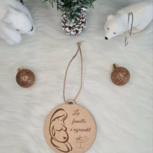 Boule de Noël “La famille s’agrandit “